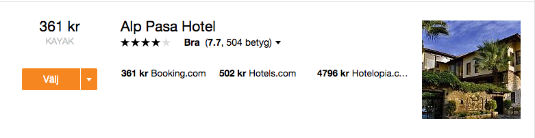 billigt hotell antalya
